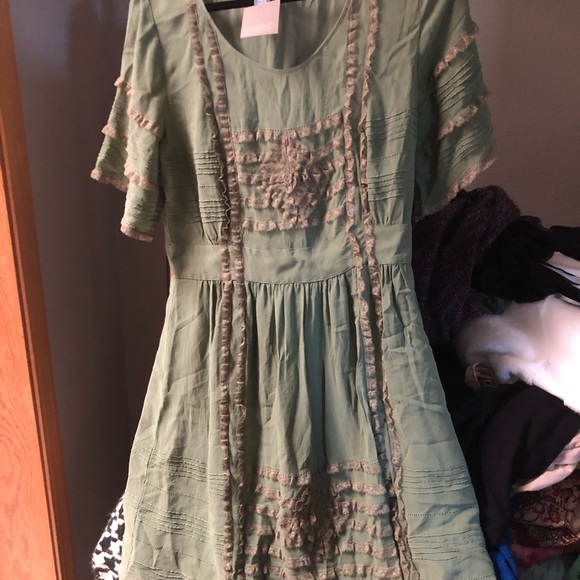 Anthropologie Dresses & Skirts - Anthropologie silk dress.